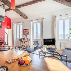 Appartement Le Loft Du Panier Design Central Vue Imprenable, Marseilles